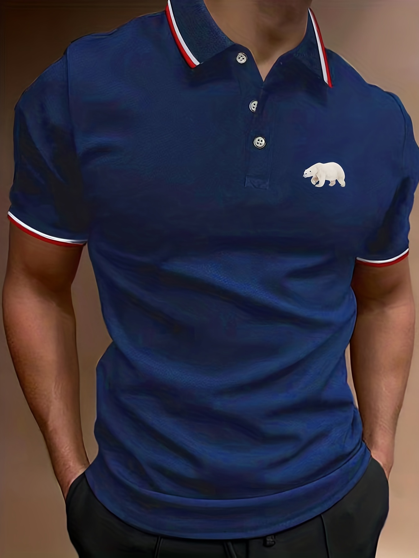 Polar bear 2024 polo shirt