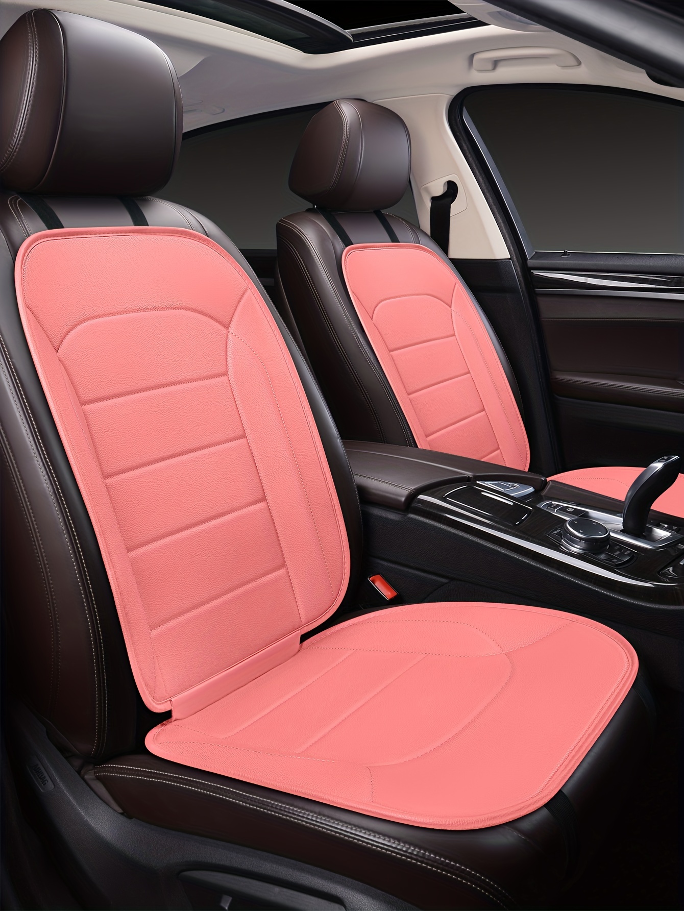 Acquista ELUTO 4 Colori Coprisedili per auto universali in pelle PU  Accessori per auto SUV 3D Protezione per seggiolino auto Full Surround  Cuscino per sedile anteriore Impermeabile