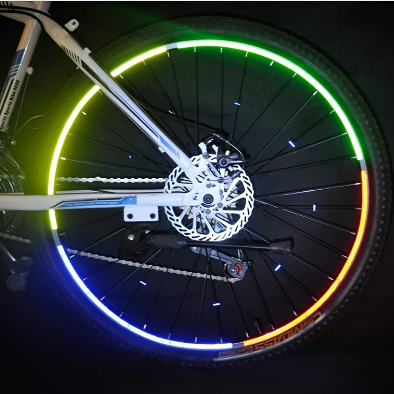 8M Reflective Tape Fluorescent Bike Bicycle Car Safety Reflective