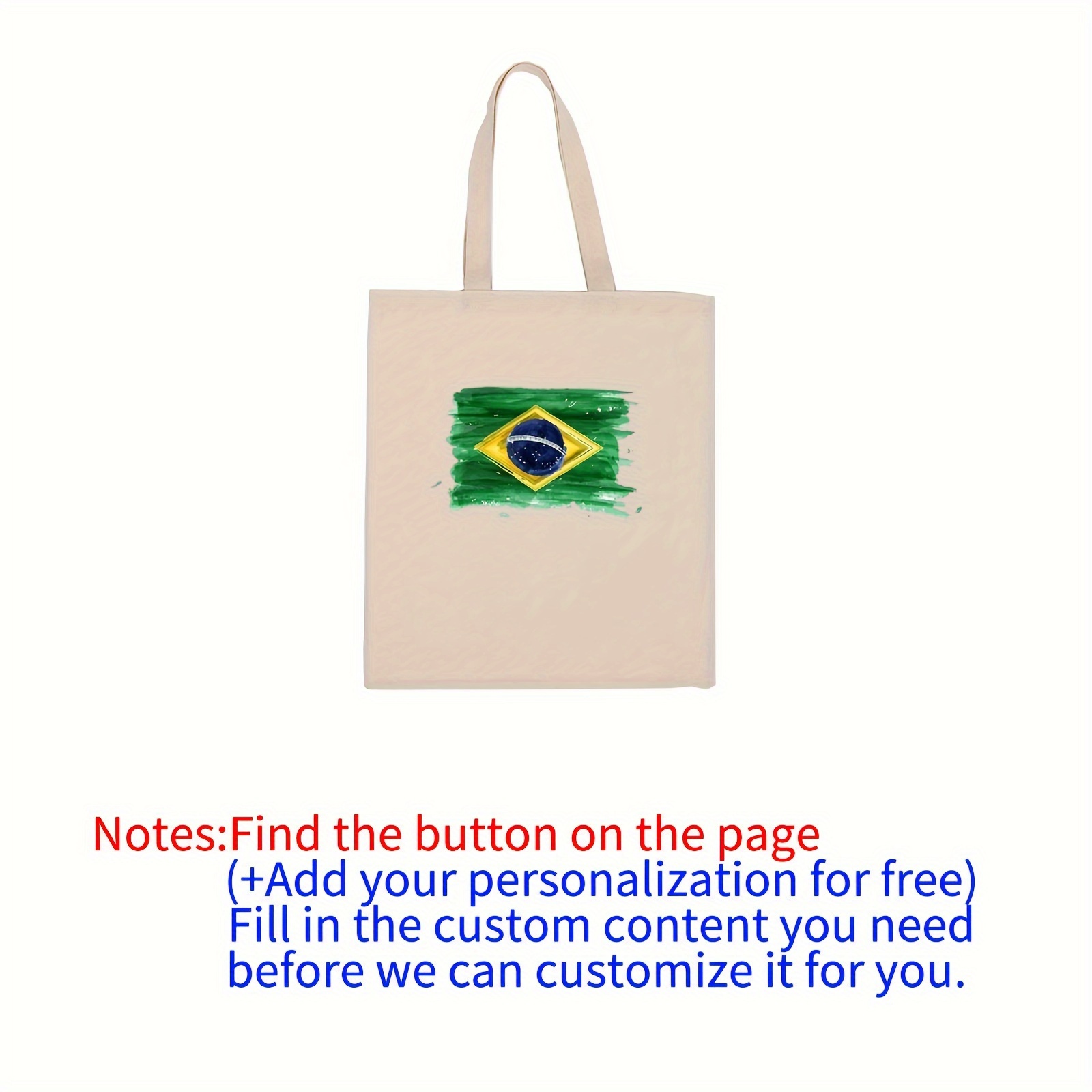 Comprar Bandera Brasil nombre 