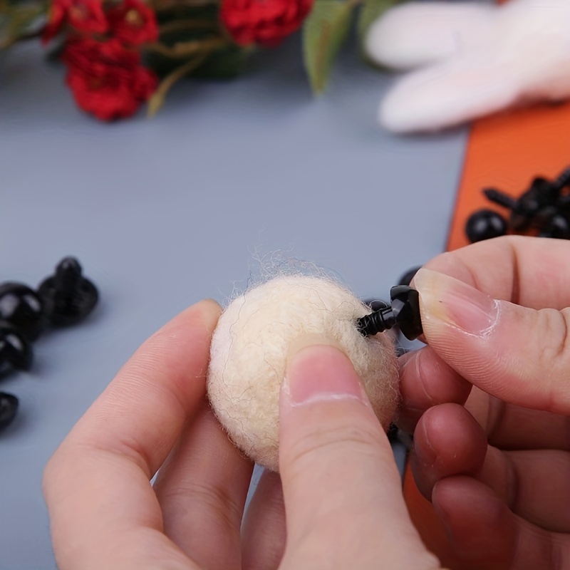 GG15594-yeux et nez de sécurité en plastique pour animaux en peluche. Kit d' yeux à feutrage d'aiguille pour la fabrication de poup - Cdiscount  Beaux-Arts et Loisirs créatifs