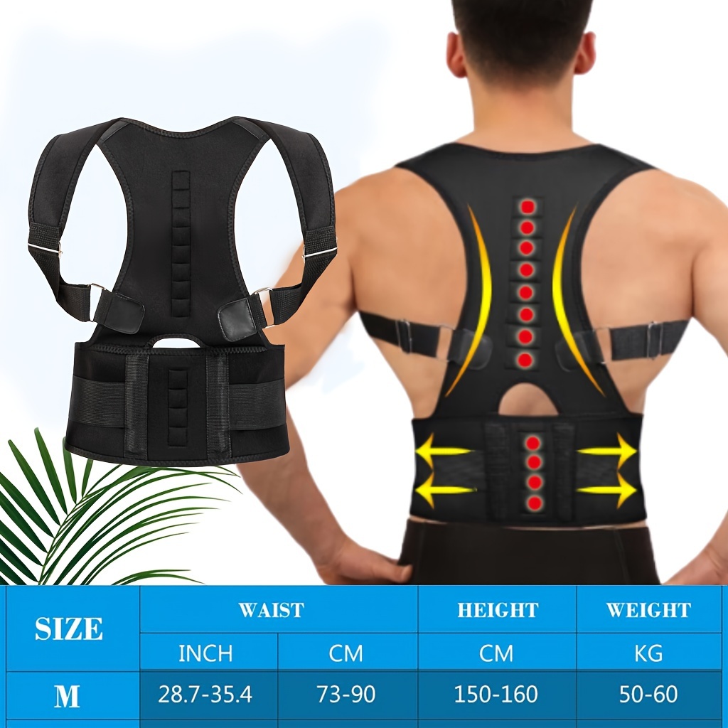 Order A Size Up Back Brace For Men Women Lower Back - Temu