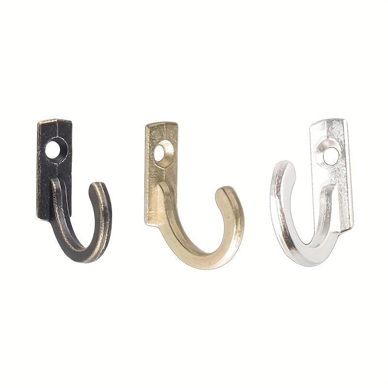 Wall Mounted Hooks Small Coat Hooks Bronze Single Hooks - Temu