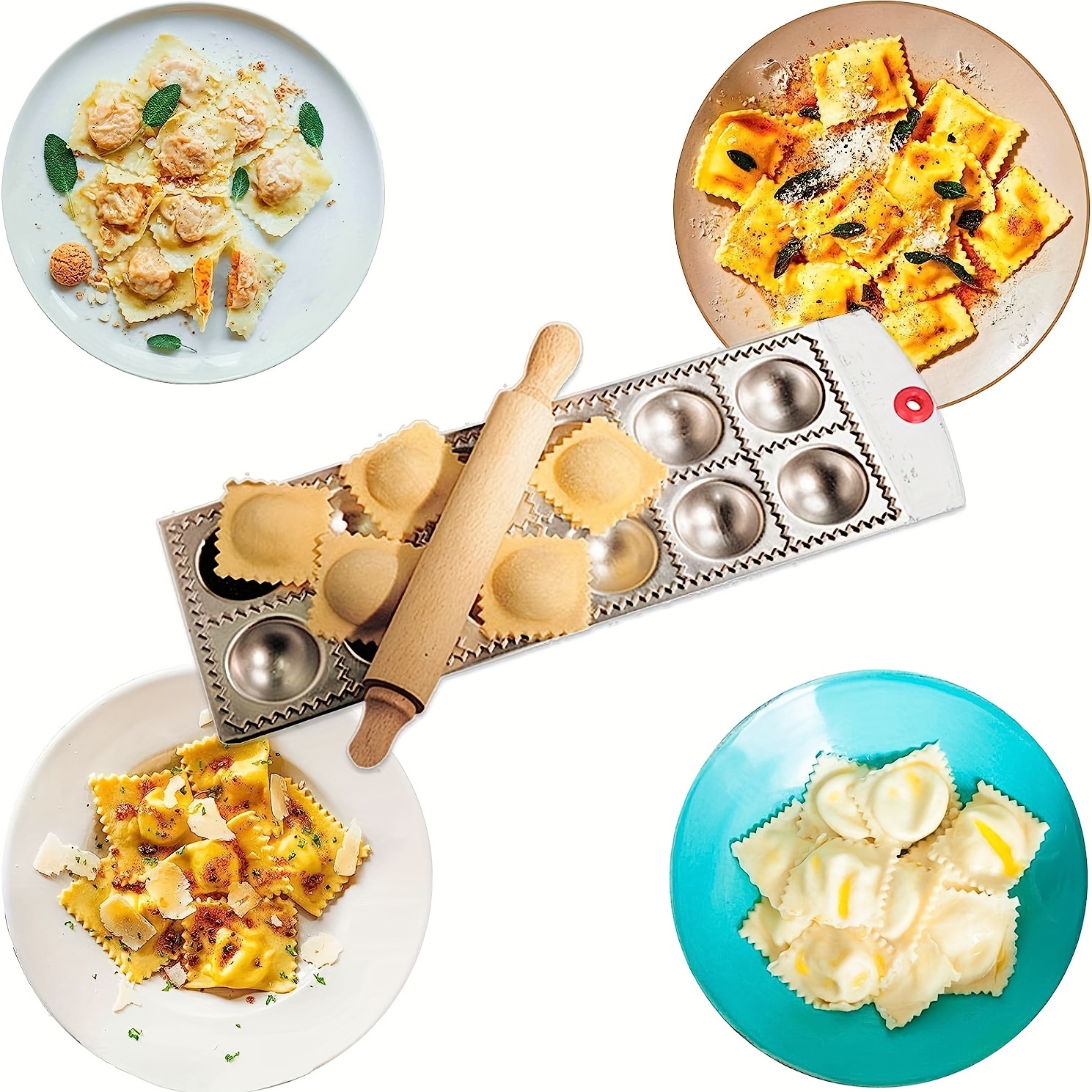 1pc stampo per ravioli pressa per impasto per ravioli set - Temu