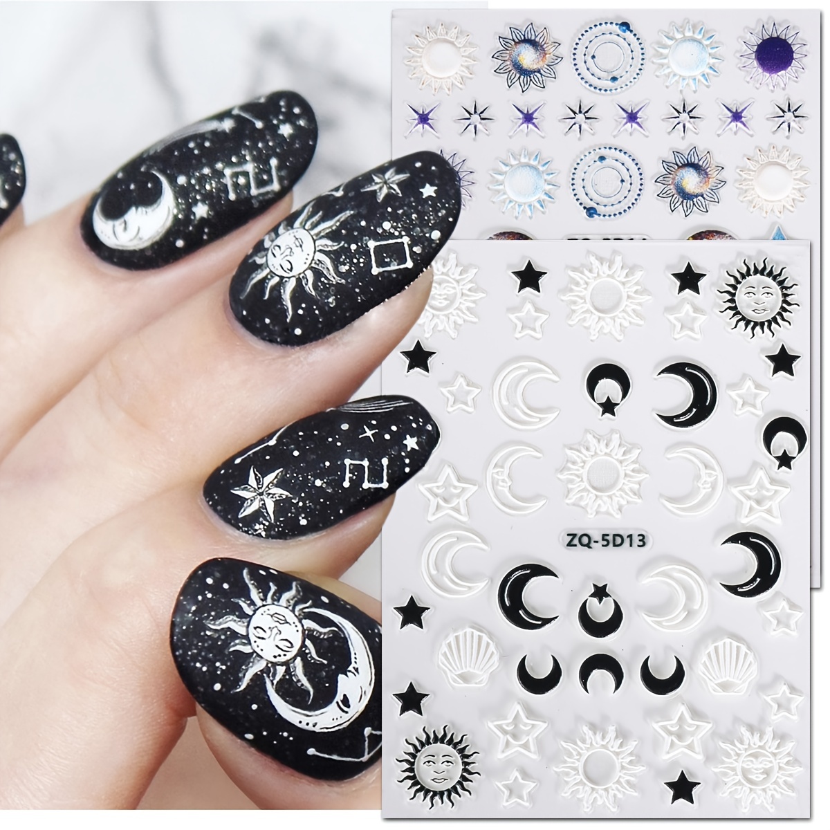 Pastel star nails | Stylish nails, Nail designs, Gel nails