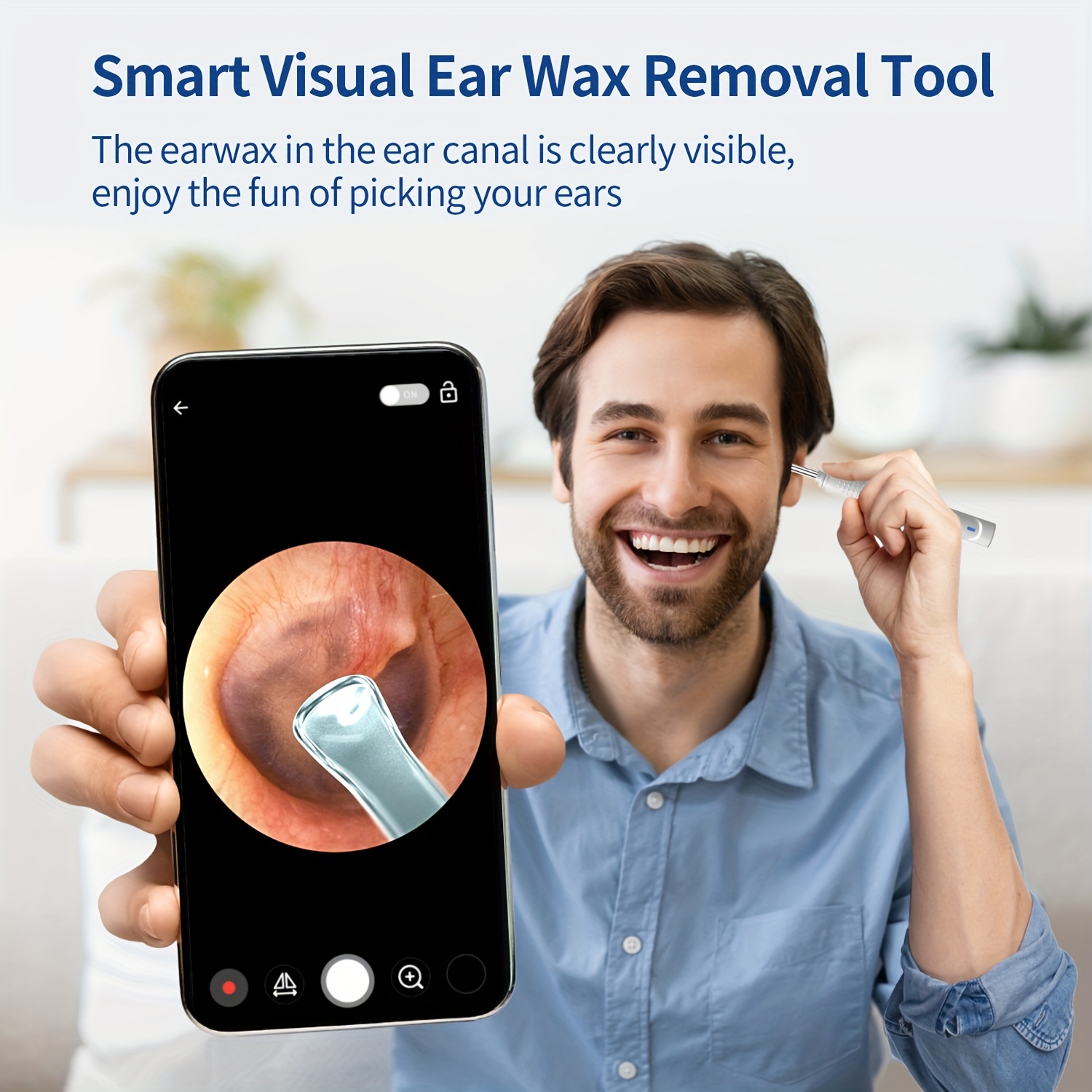 Ear Wax Removal With 6 Ear Scoop And Ear Pick Tools Ear - Temu