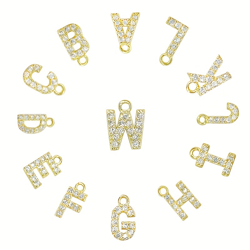 rhinestone alphabet charms, rhinestone alphabet charms Suppliers