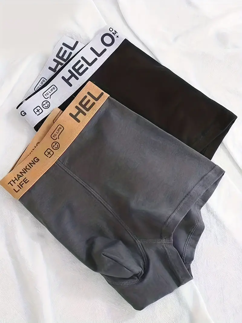 Men's Plus Size Underwear Antibacterial Open Crotch Boxer - Temu