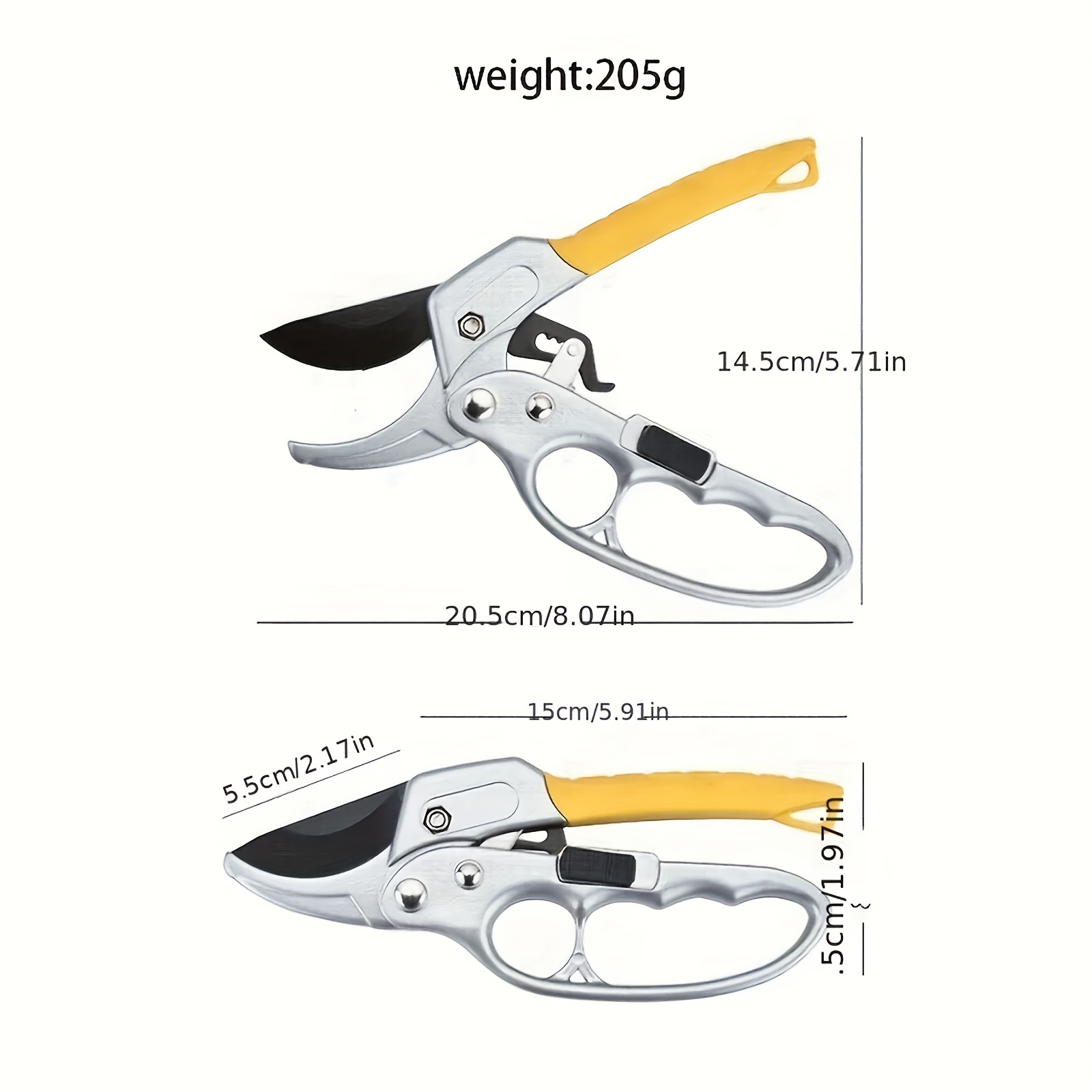 Pruning Shears For Gardening, 3 Times Easier To Work, Friendly To  Arthritis, Carpal Tunnel Syndrome And Small Hands, Comfortable, Sharp,  Durable, Sturdy Ratchet Garden Clippers - Temu