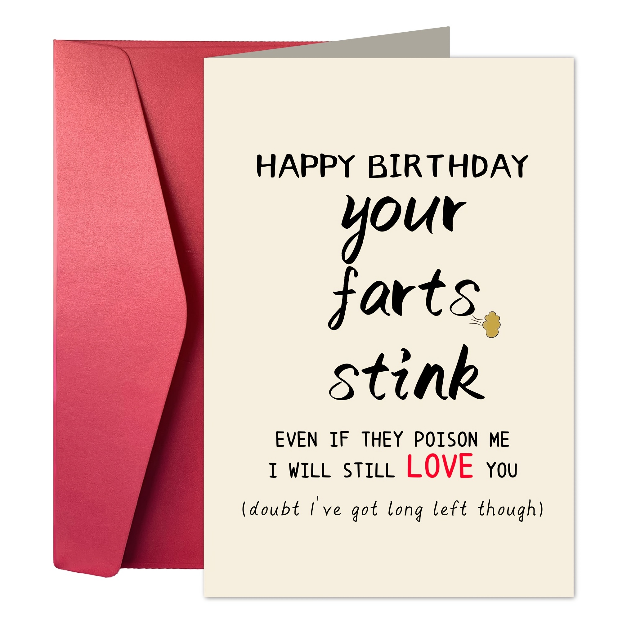 Funny Happy Birthday Card Unique Birthday Gifts Birthday - Temu