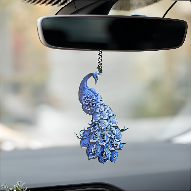 Rear view outlet mirror chain