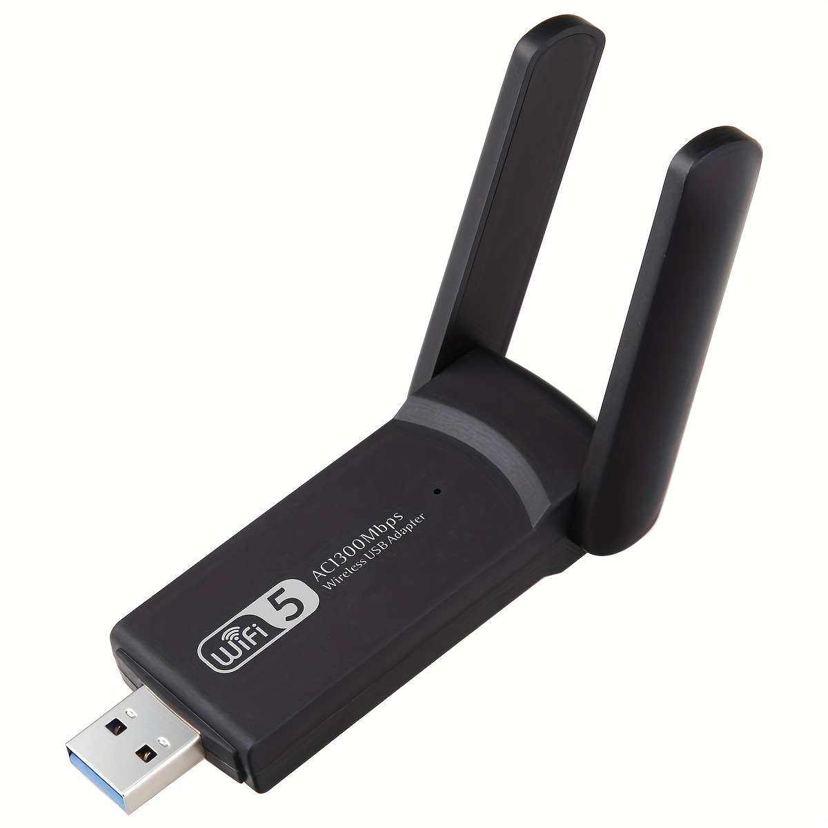 Adaptateur WiFi pour jeu PC 1300 Mbps, adaptateur sans fil USB 3.0 double  bande 5 GHz 802.11AC WiFi Dongle 5dBi Antenne Support Ordinateur de bureau  Ordinateur portable Windows XP/Vista/7/8/10/11 Mac 10.6-10.15 : :  Électronique