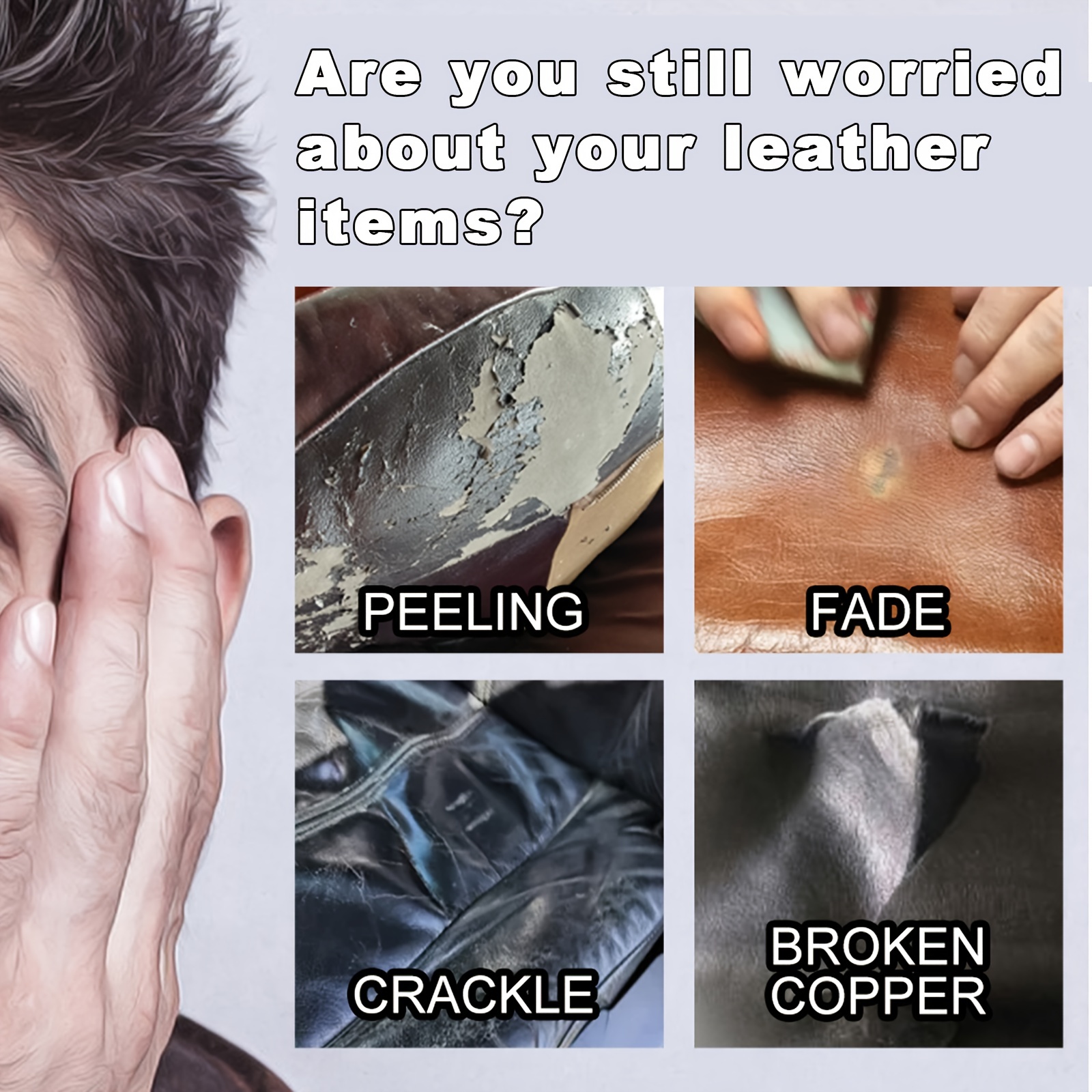 Special Leather Glue, Leather Goods Repair Agent, Car Sofa Repair, Leather  Bag, Leather Cracks - Temu Greece