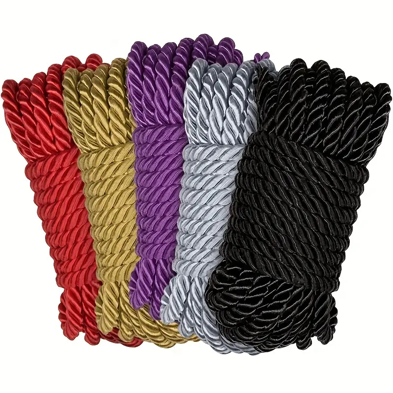 Silk Rope Binding Rope Soft Bdsm Bondage Nylon Rope Sexy - Temu