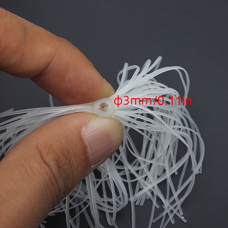 137.16m/150yds Fishing Bait Tying Line, Fluorescent Color Fly Bait Lure  Making Material