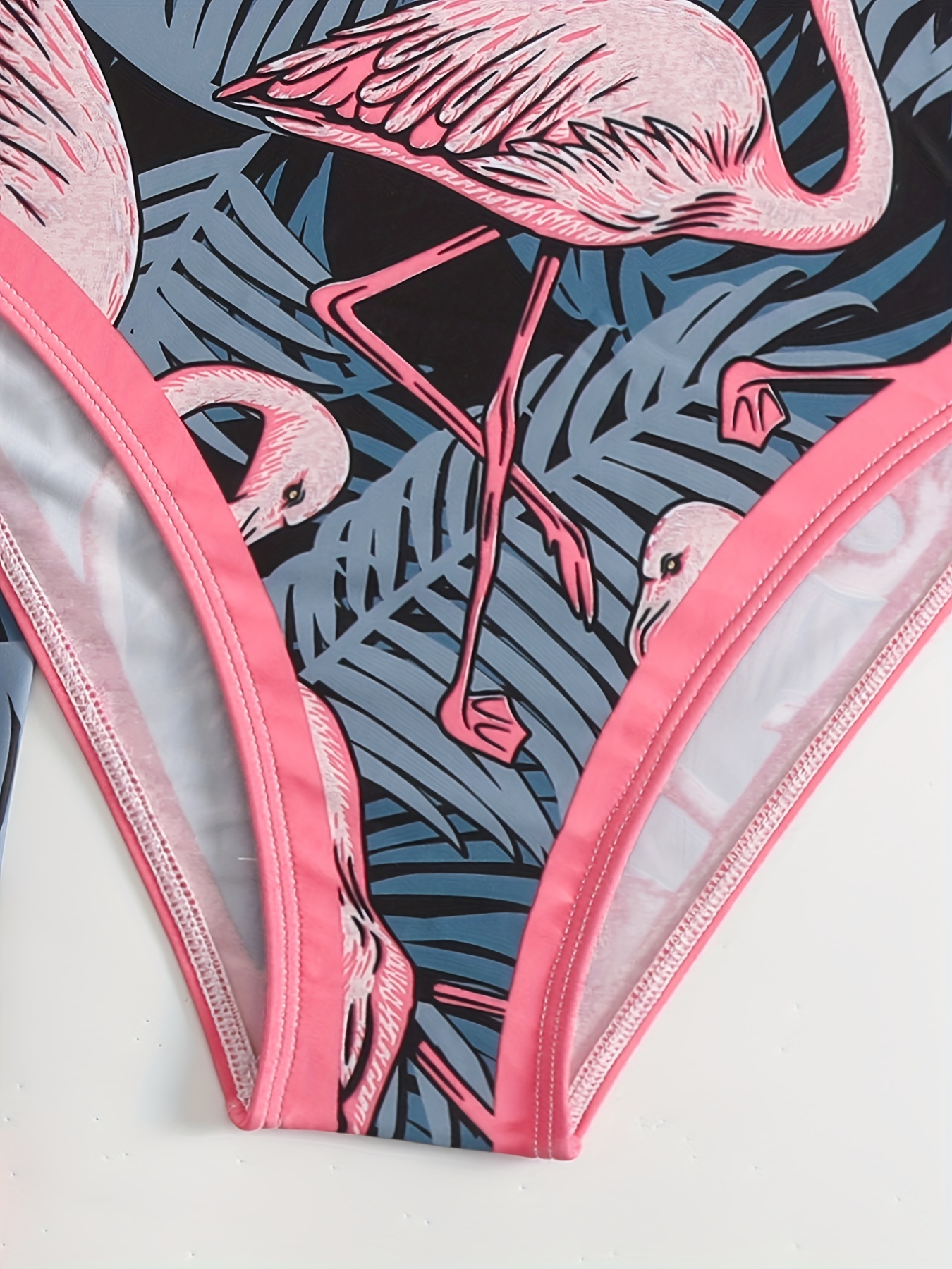Side Detail Flamingo Pink Leggings
