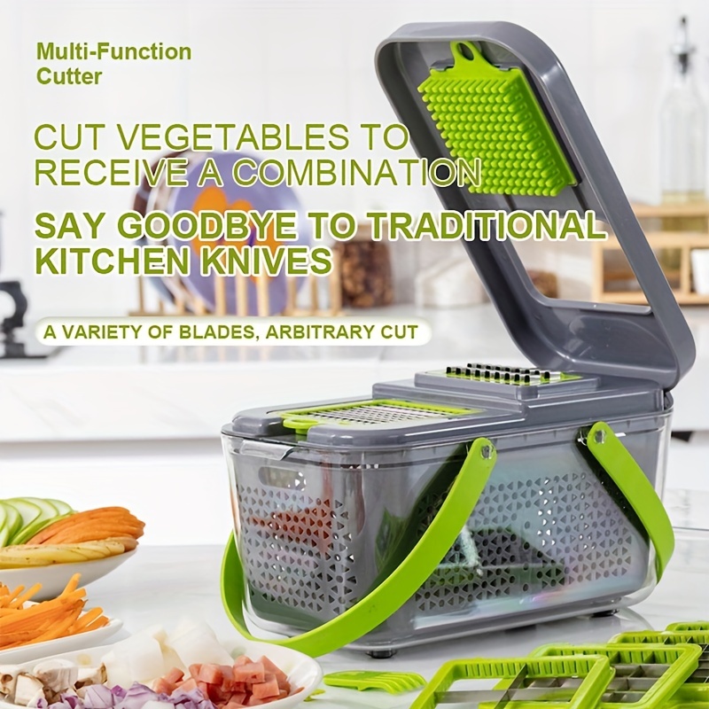 Multifunctional Food Cutter Multi-Purpose Vegetable Slicer Cuts
