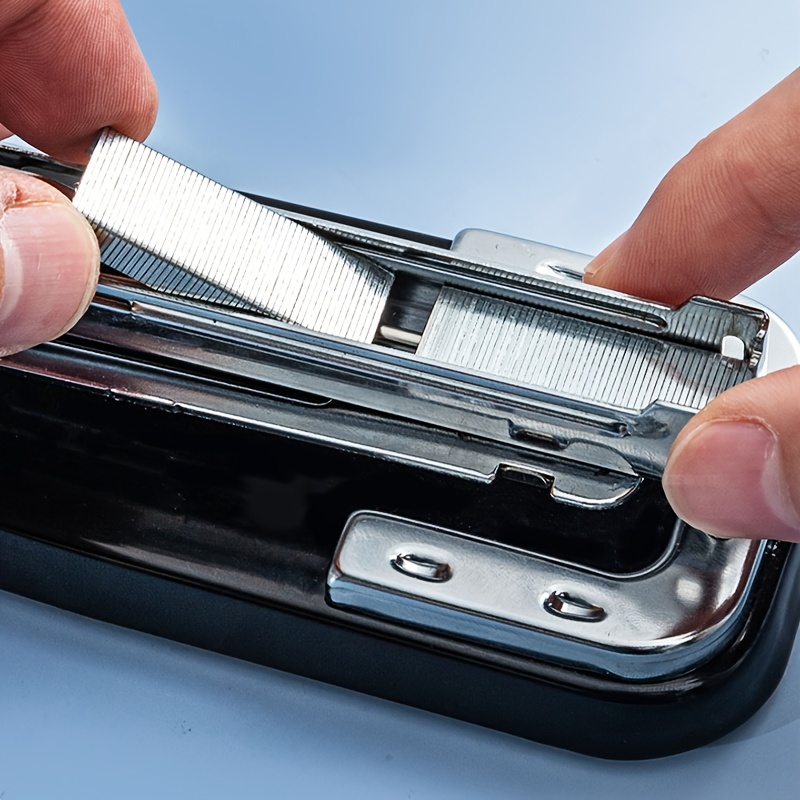 Solid Color Labor-saving Rotated Stapler for Students Office