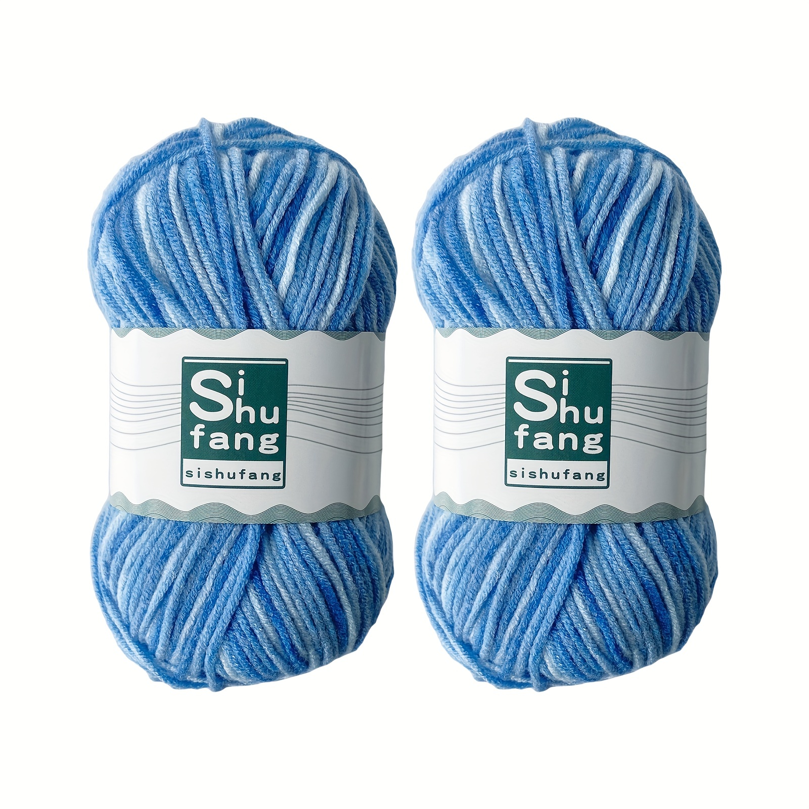 Comprar 6 hebras de Color arcoíris DIY ganchillo tejido a mano suéter leche  algodón suave hilo de algodón lana