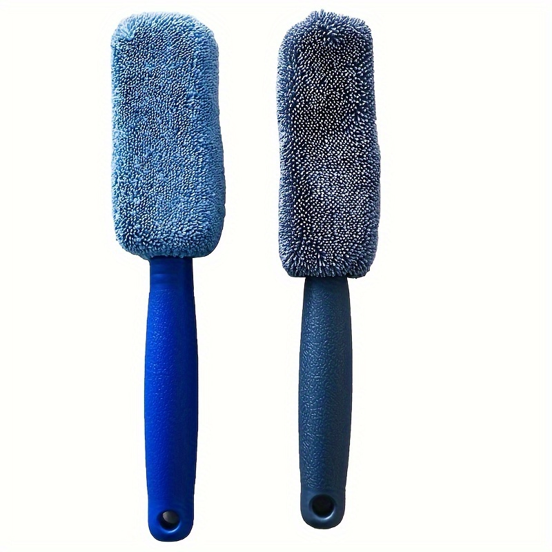 Car Brush Tire Hub Wash Cleaning Brushes Tool Microfiber Long-Handled  Accessory