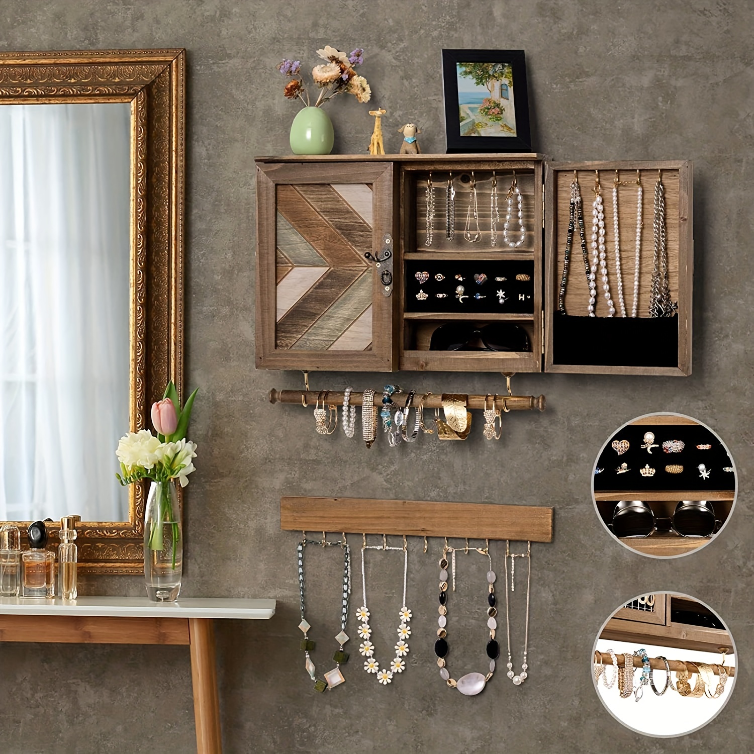 Jewelry Hanger- Dorm Decor