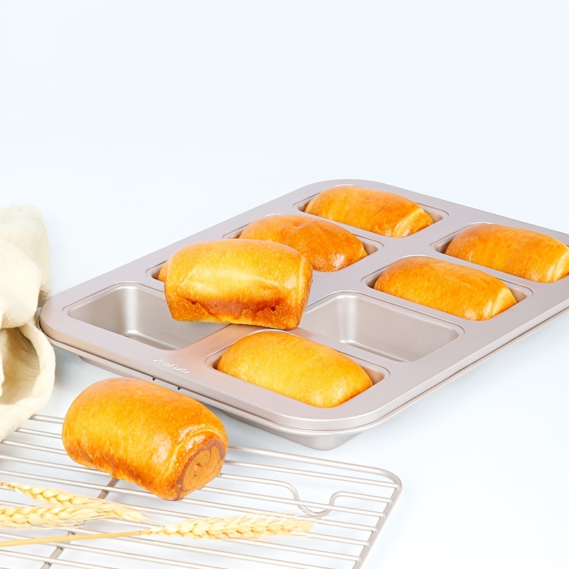 1pc Chefmade 8 Cup Non Stick Petite Loaf Pan Mini Bread Pan Carbon
