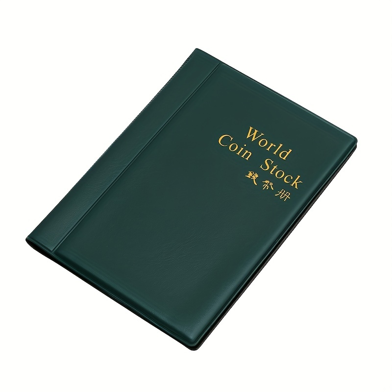 120 Coins Collection Holder Book for Kids