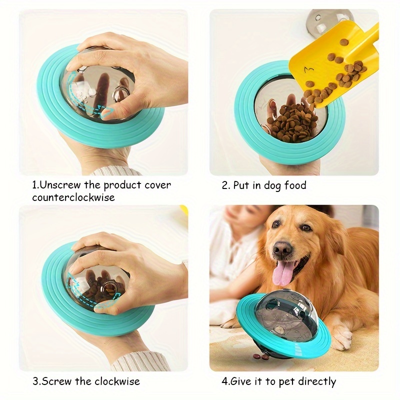Pet Slow Feeder Toy Food Dispenser Interactive Toys For Small Pet Dog Or  Cat