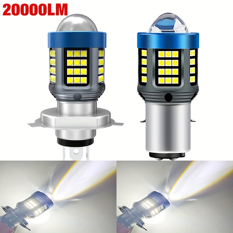 1pc 20000Lm Ampoule De Phare LED Ampoules De Phare De Moto - Temu Belgium