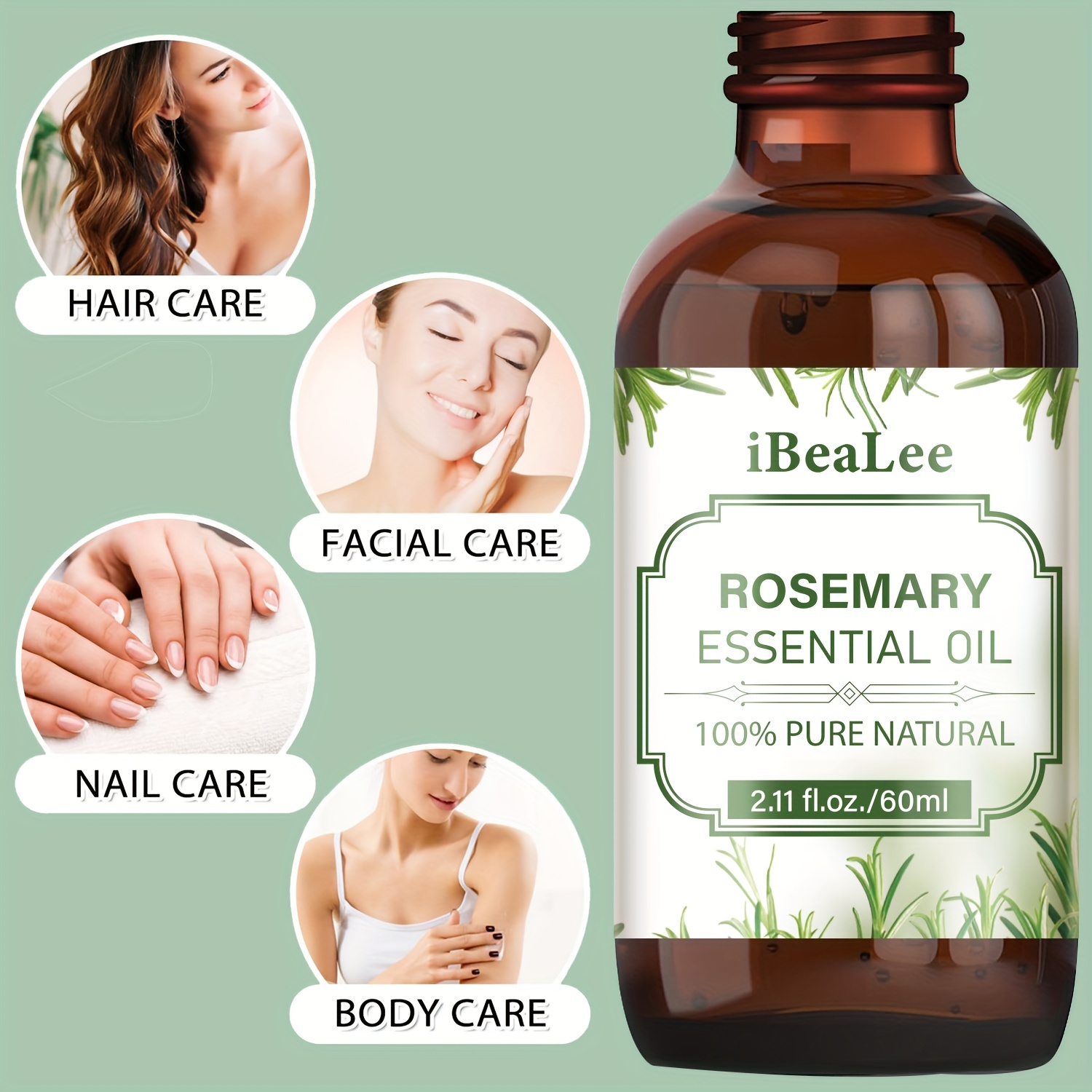 Rosemary Essential Oil Therapeutic Grade - Temu