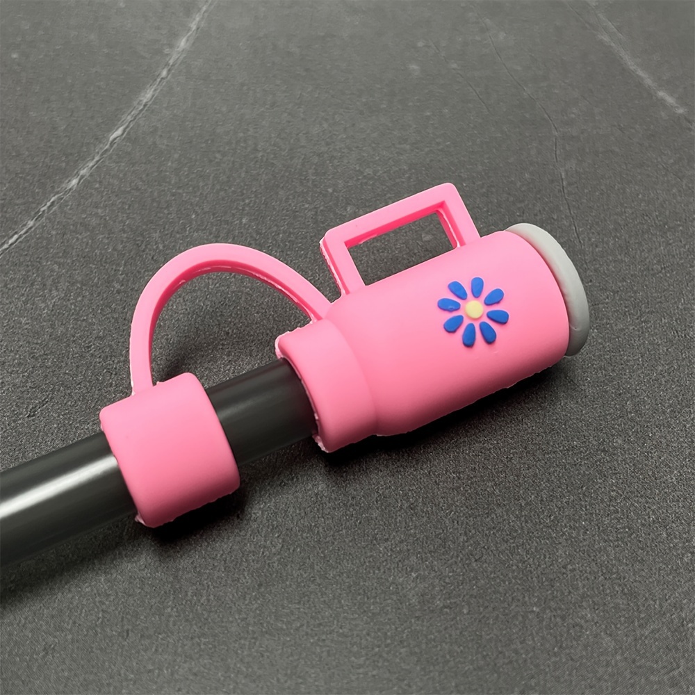 Silicone Straw Cover Reusable Dustproof Straw Plugs Cup Accessories