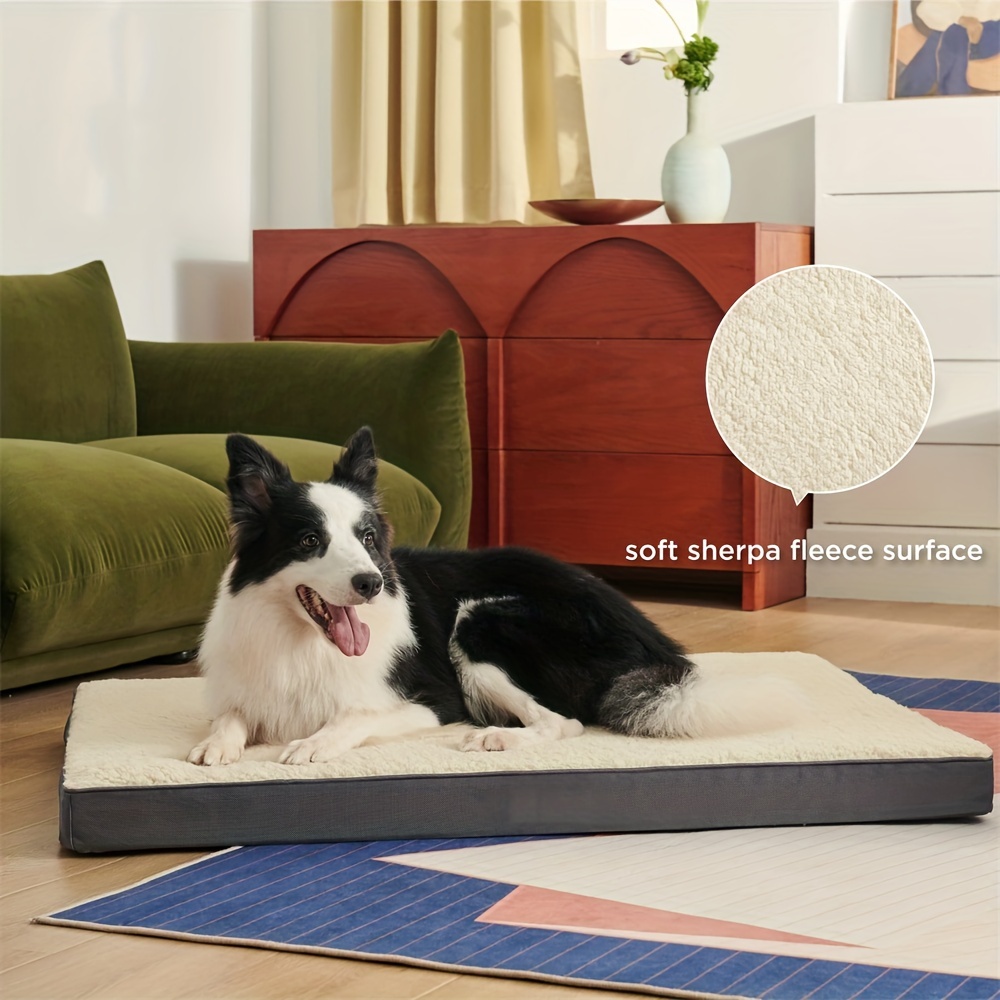 Dog Bed For Large Dogs Large Orthopedic Dog Bed With - Temu