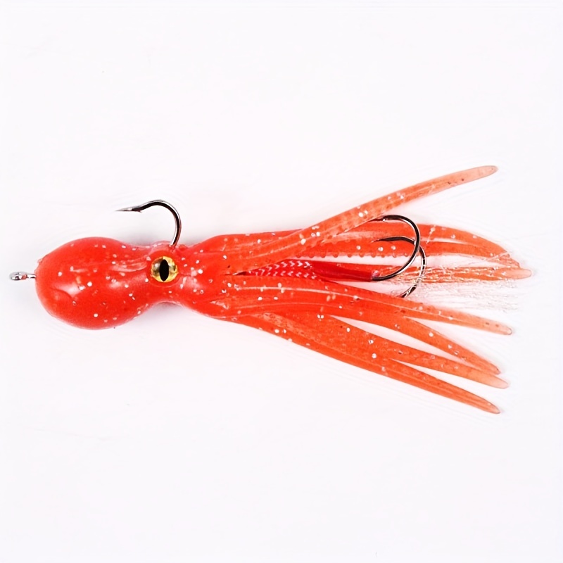 Saltwater Fishing Lure Squid Skirt Assist Hook Soft Silicone - Temu Canada