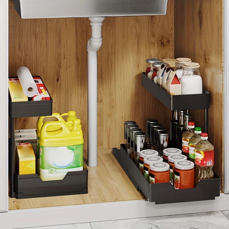 Pull Out Spice Rack Pull Out Spice Rack Organizer For - Temu