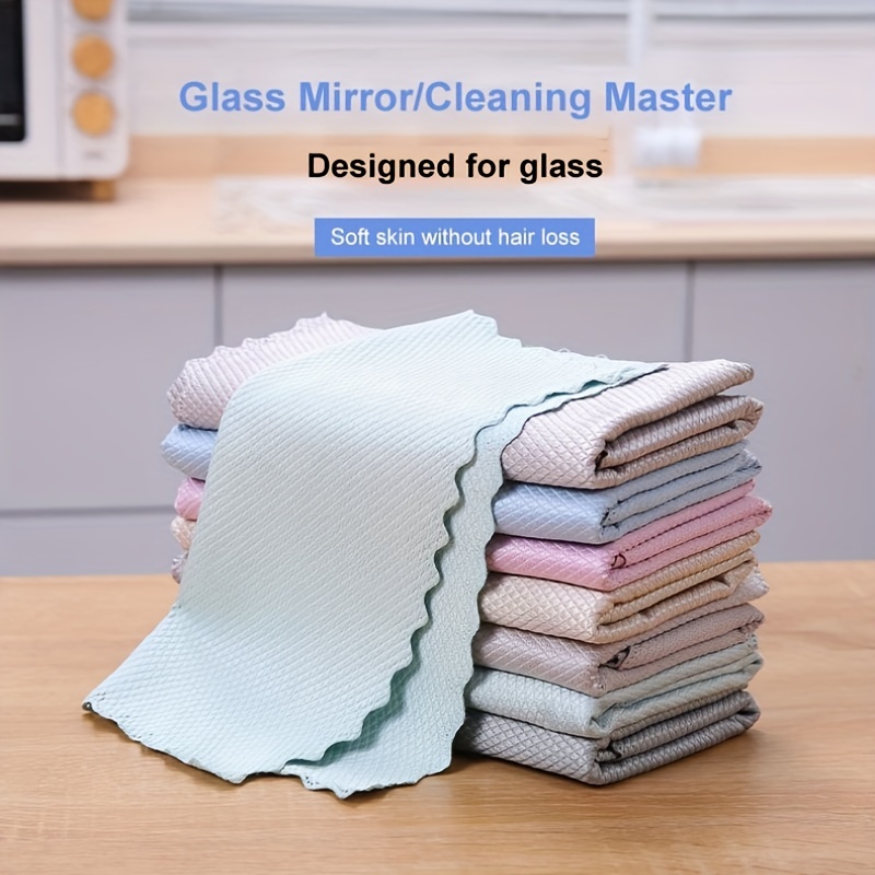 Magic Cleaning Cloth Set - Reusable Microfiber Cleaning Rag For Car, Home &  More! - Temu