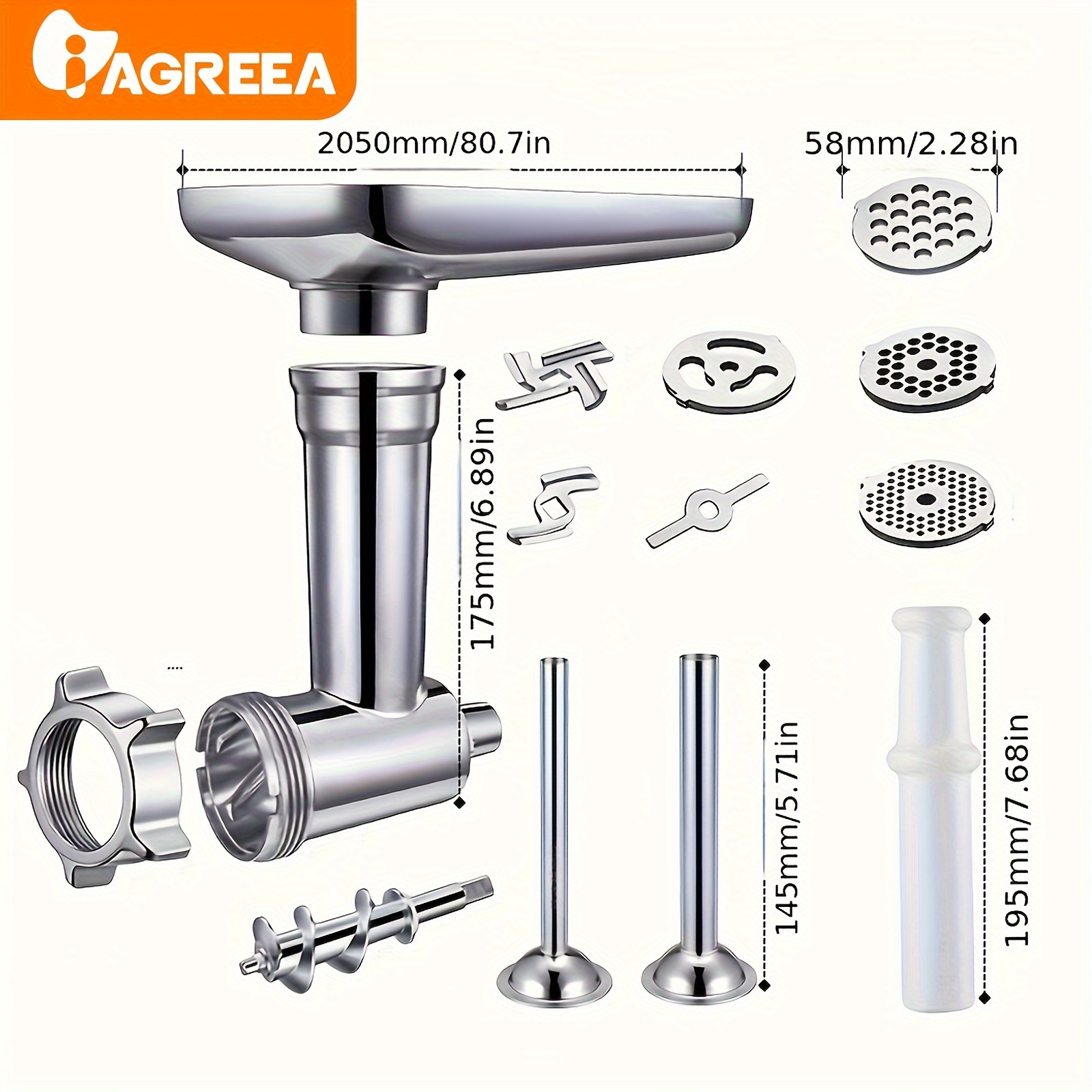 Meat Grinder Attachment For All Kitchenaid Stand Mixer Meat - Temu Austria