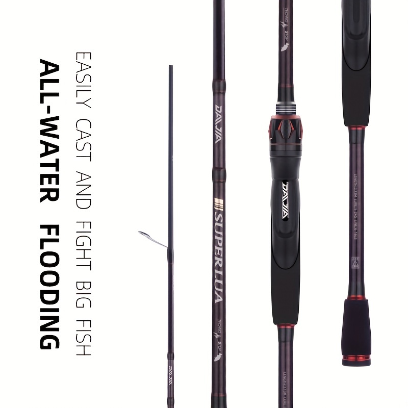 cast long fish short carbon fishing pole for bass lure fishing increase your catch rate