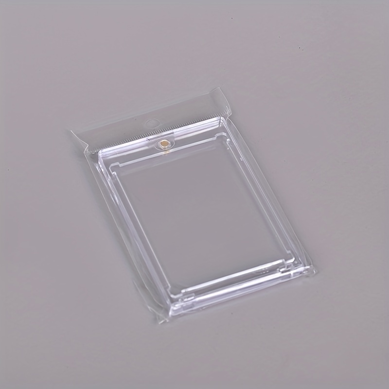 35 Pt Baseball Card Protectors - Magnetic Acrylic Hard Cards Sleeves Case  For Trading Cards Storage & Display - Temu