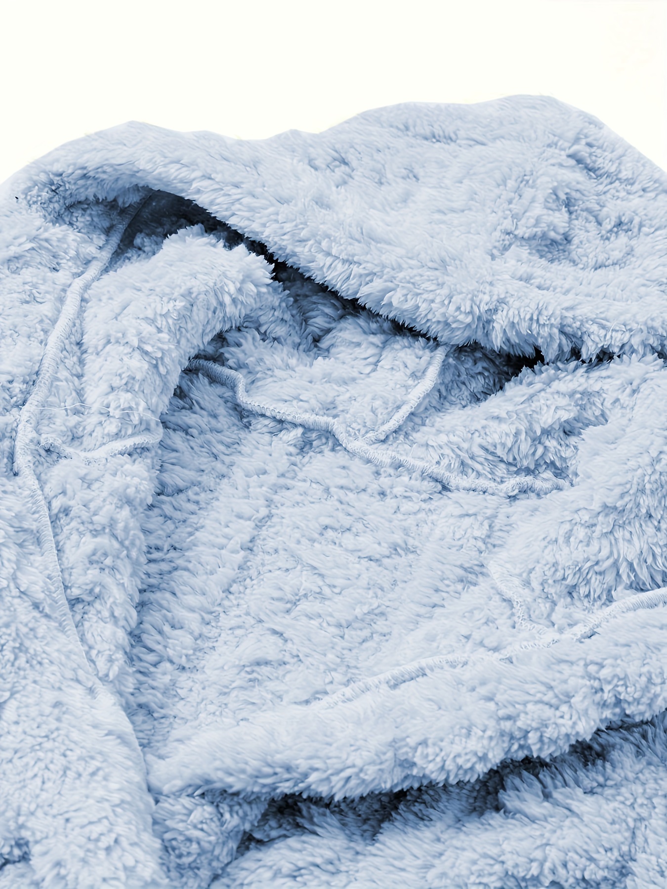 Girls Hooded Bathrobe Toddler Knitted Pattern Solid Color Temu Canada