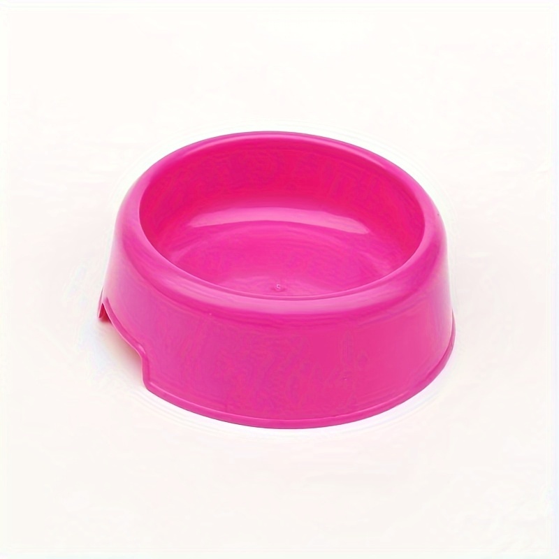 Random Color Dog Bowls, Plastic Dog Food Bowl Water Bowl, Dog Feeding Basin  Smooth Surface Pet Supplies - Temu