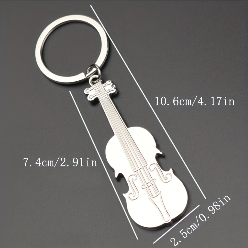 Violin keychain hot sale