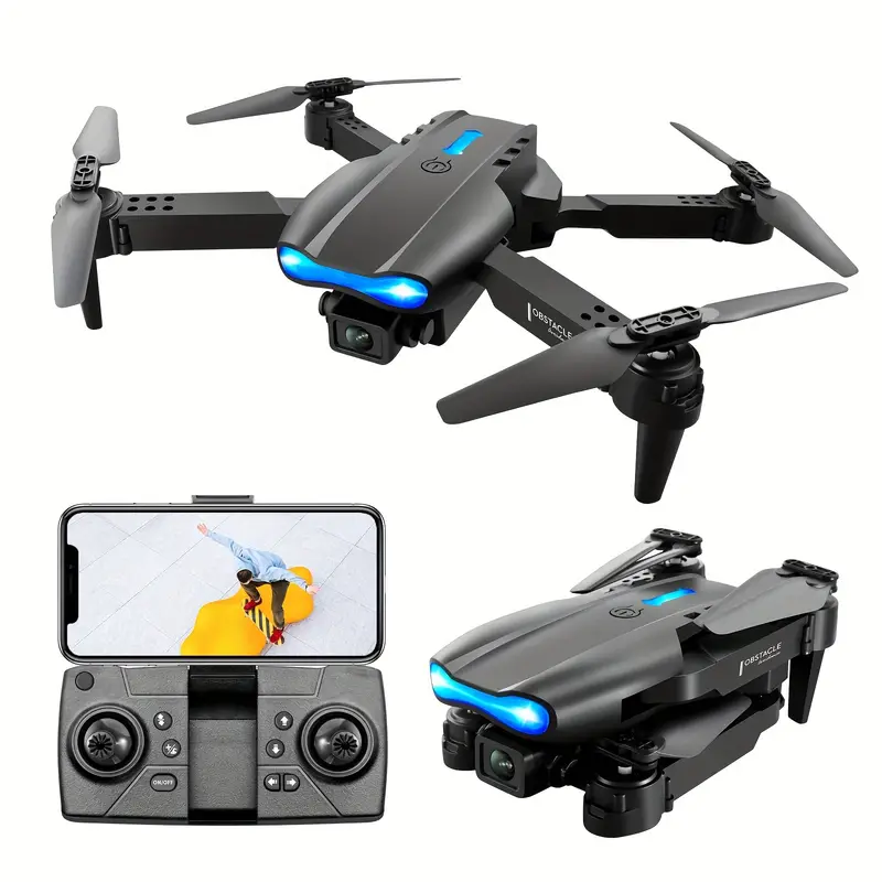 Pro Remote Control Three-sided Obstacle Avoidance HD Camera Drone