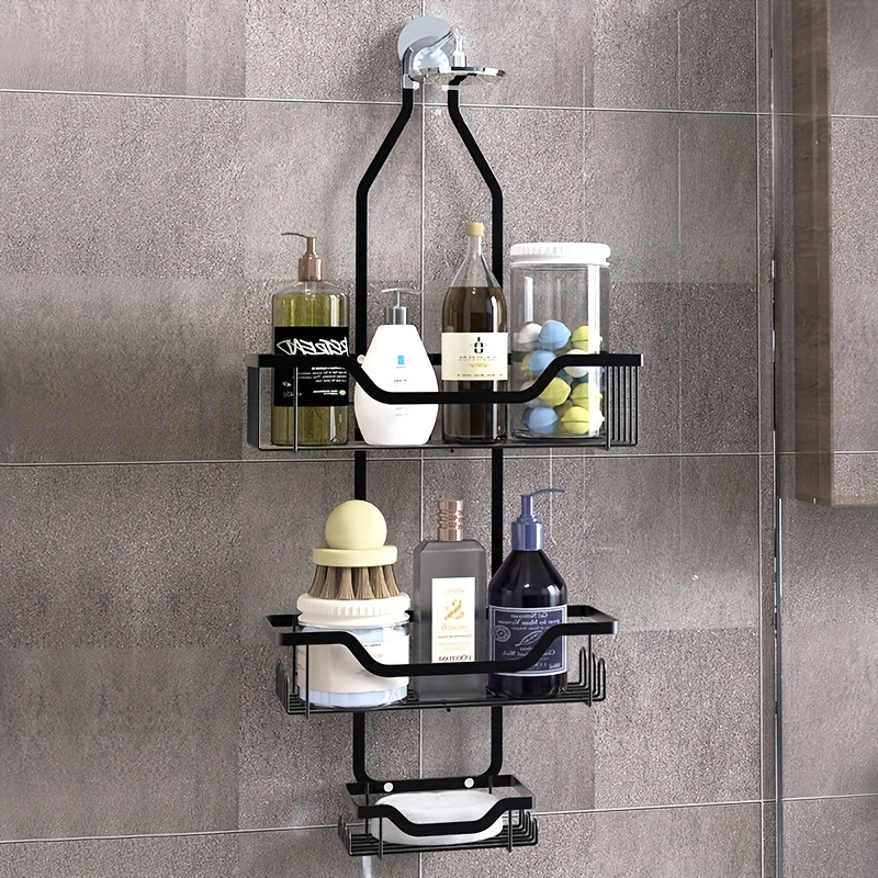 Stainless Steel Bathroom Storage Rack, Over Head Shower Organizer