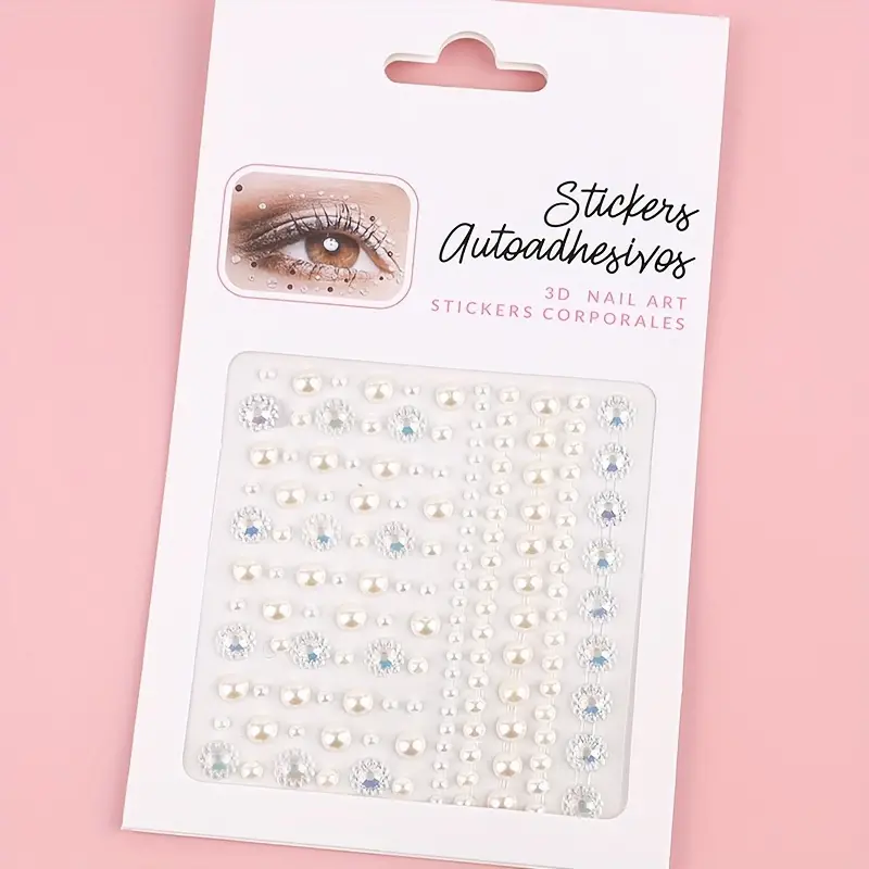 1 Sheet Face Body Gemstone Decorative Stickers, Dazzling Gemstone Eye  Makeup Stickers, Stage Performance, Party Gathering