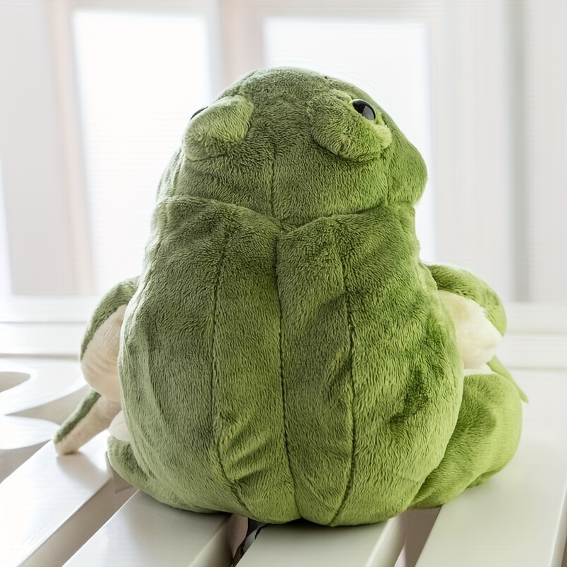 Stuffed Frog Plush Soft Toy Animal Doll For Kids Baby Huggable Plush Giant  Froggy 22 Inches Large, Green