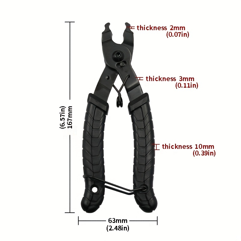 Master link chain clearance tool