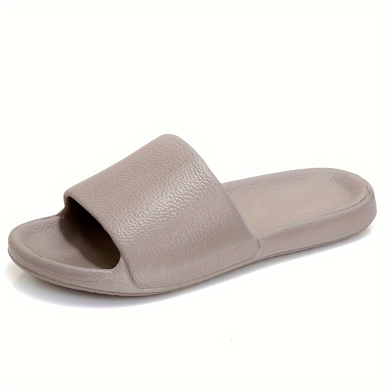 Minimalist Pillow Slides Solid Color Slip Lightweight Flat Temu New