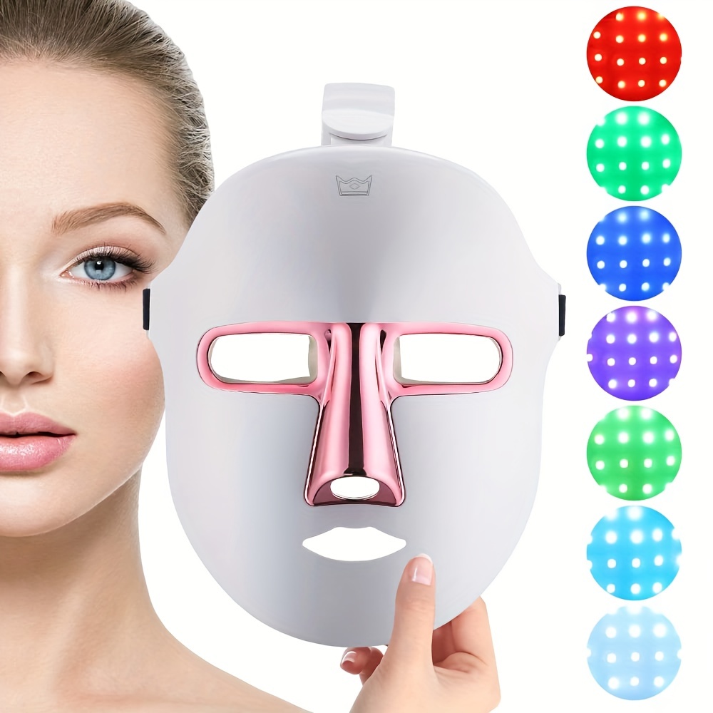 Las 5 máscaras faciales LED más vendidas para tratar el acné, las
