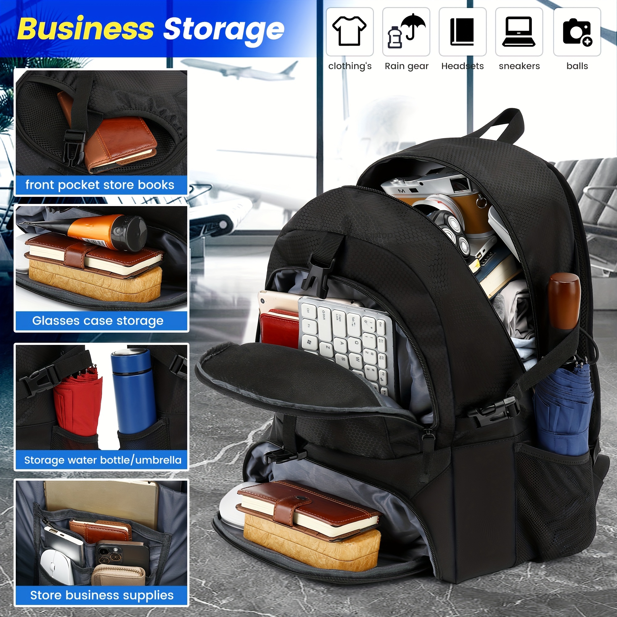 Basketball Bag - Travel Backpack and Duffle for Sneakers
