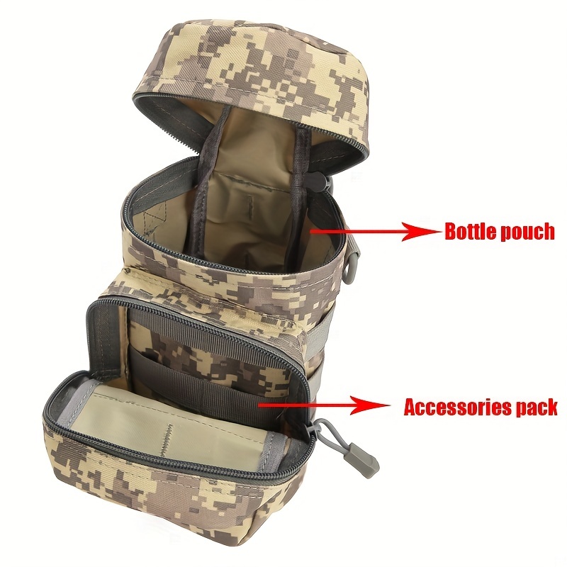 Tactical Water Bottle Holder Cup Pouch Shoulder Strap Perfect